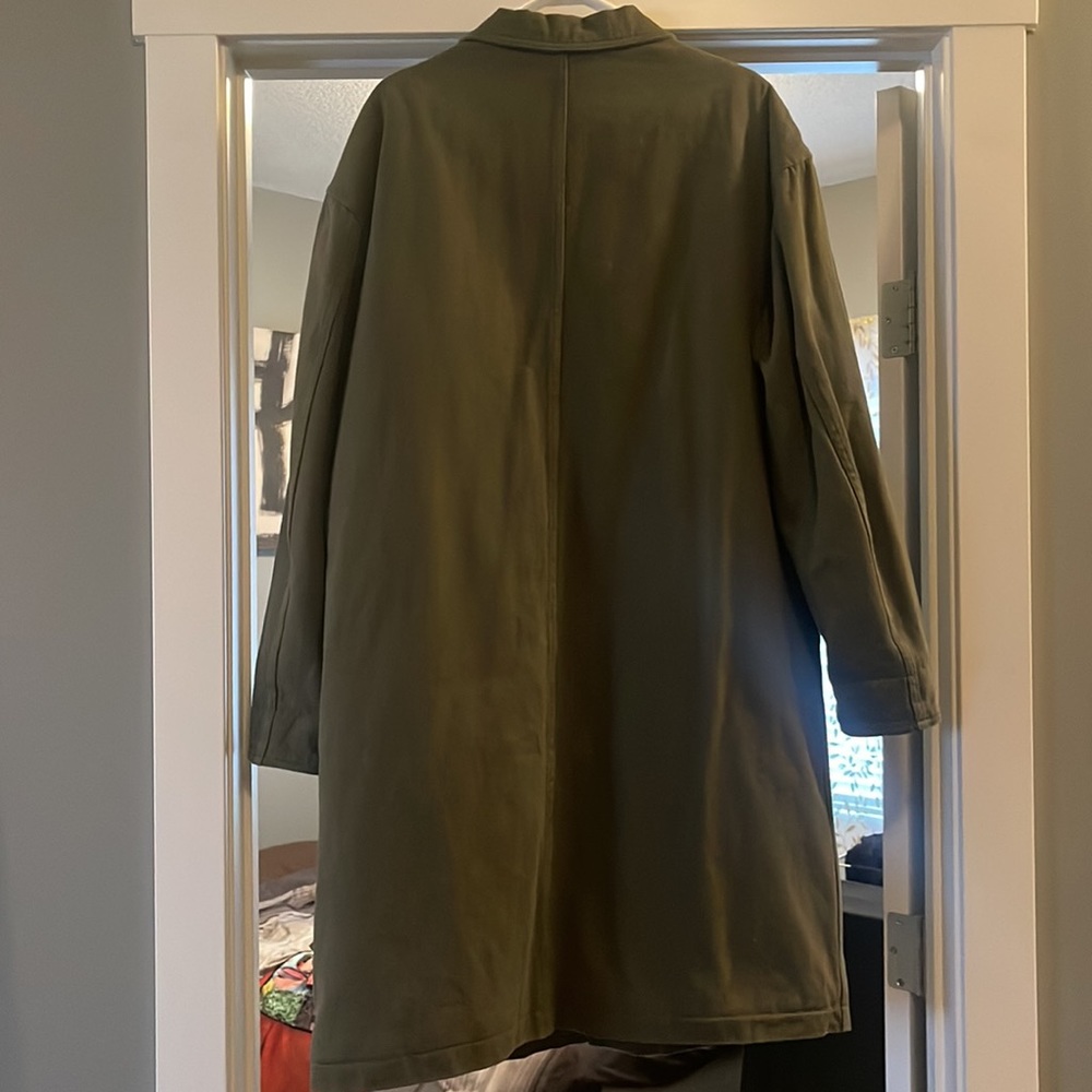 *P&Co olive green janitor coat - Picture 6 of 8